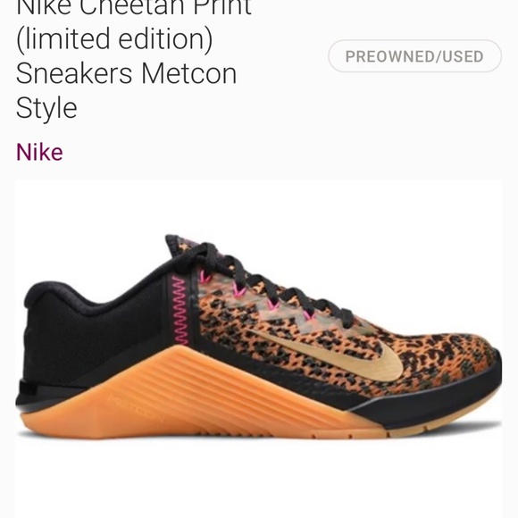 Nike Metcon (limited edition) Cheetah print - Picture 5 of 5